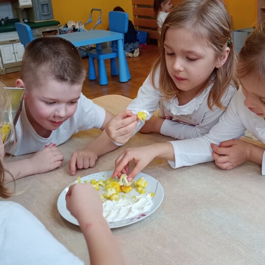 Wyzwanie kalafiorowe – Pszczółki