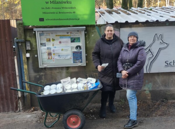 Podsumowanie Świątecznej zbiórki karmy dla Schroniska w Milanówku Podsumowanie Świątecznej zbiórki karmy dla Schroniska w Milanówku
