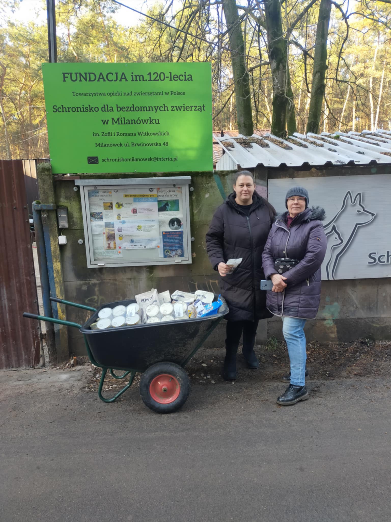 Podsumowanie Świątecznej zbiórki karmy dla Schroniska w Milanówku Podsumowanie Świątecznej zbiórki karmy dla Schroniska w Milanówku