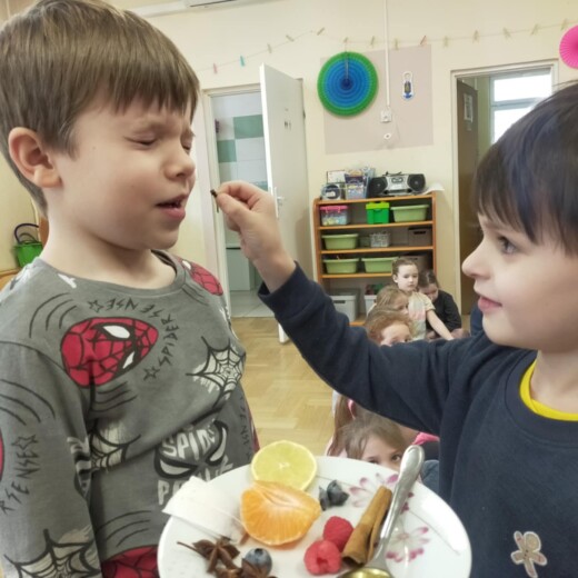 Zimowe aktywności Wiewiórek
