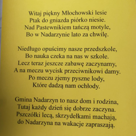 Podsumowanie projektu „Piękna Nasza Polska Cała”