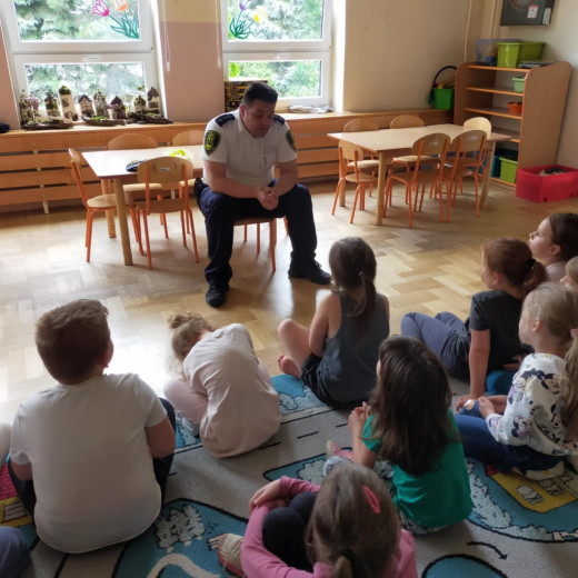 Spotkanie ze strażnikiem gminnym