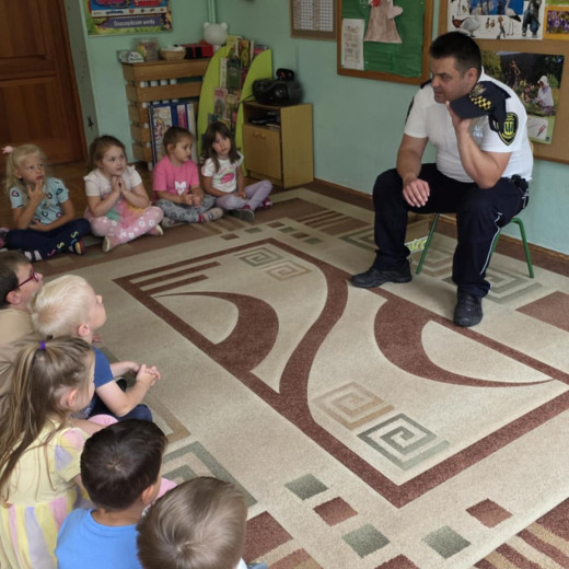 Spotkanie ze strażnikiem gminnym