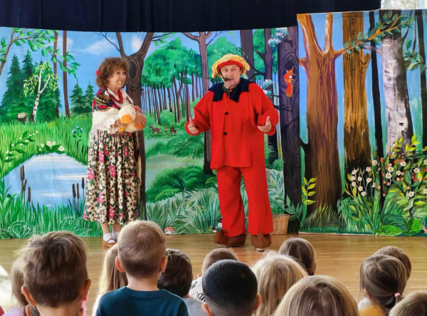 Teatrzyk „O skrzacie, Kasi i gąsce”