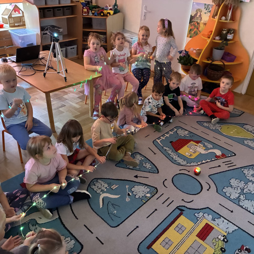 Wiewiórki na zajęciach pełnych energii :)