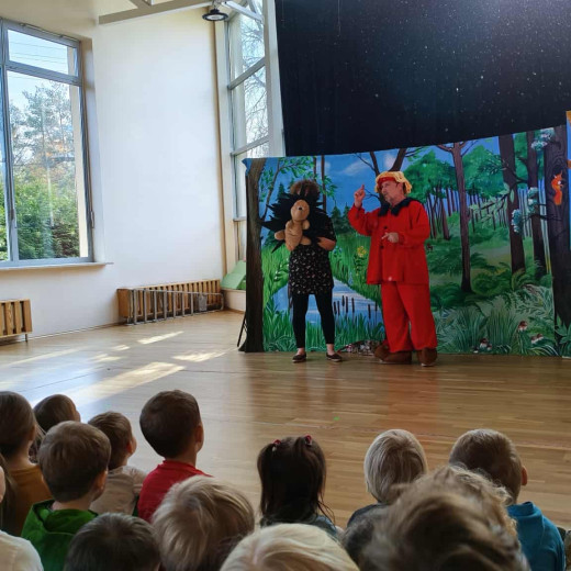 Teatrzyk „O skrzacie, Kasi i gąsce”