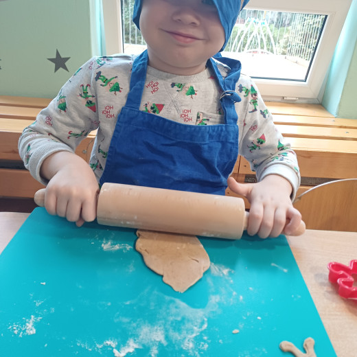 Pieczenie pierniczków w Żabkach