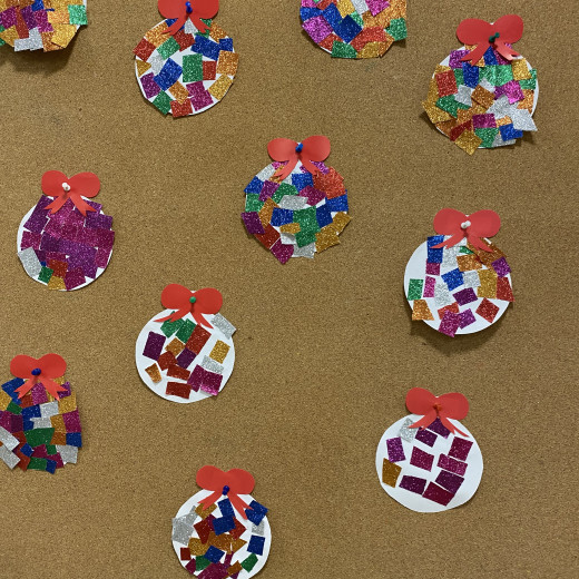 Grupa II „Żaby” – realizacja projektu „Gra zmysłami” w miesiącu grudniu