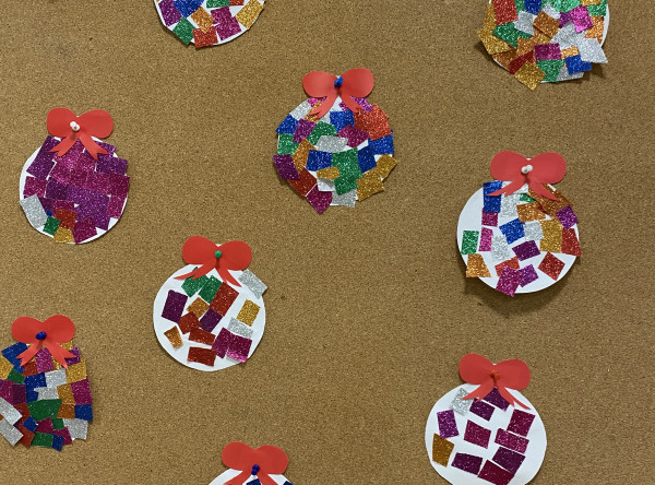 Grupa II „Żaby” – realizacja projektu „Gra zmysłami” w miesiącu grudniu