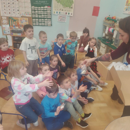 Motyle na zajęciach pełnych zapachu