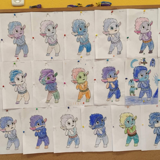 Bojek z Wyspy Strachu- Pszczółki