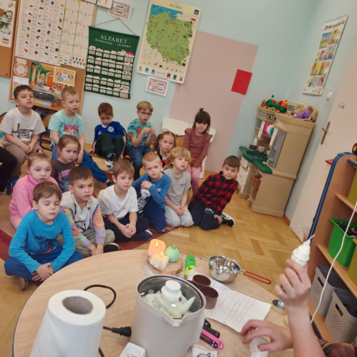 Motyle na zajęciach pełnych zapachu