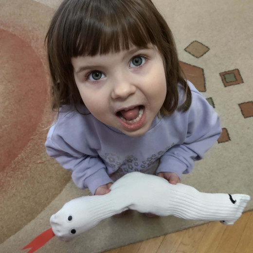 Drugie życie skarpetki „Wąż” – Biedronki