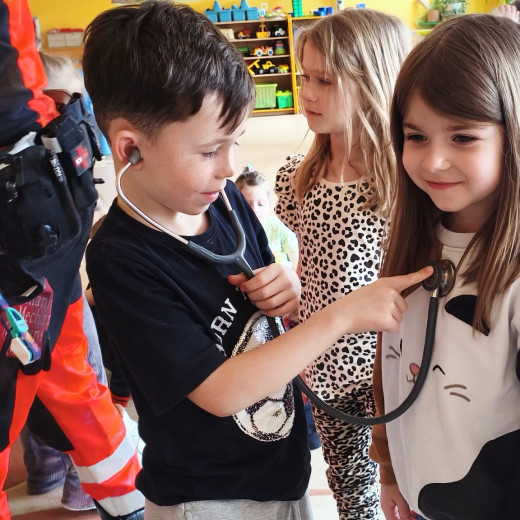 Rodzic ekspert-ratownik medyczny. Pszczółki