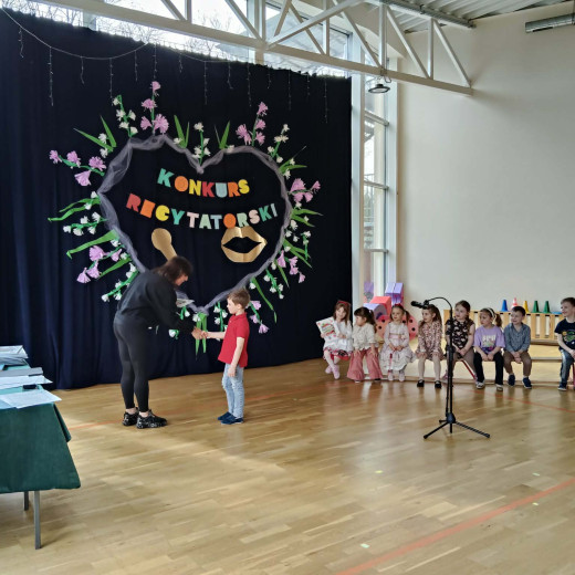 Eliminacje do konkursu recytatorskiego „Do ucha malucha”