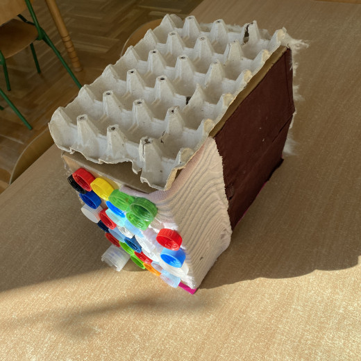 Grupa II „Żaby” – realizacja projektu „Gra zmysłami” w miesiącu lutym