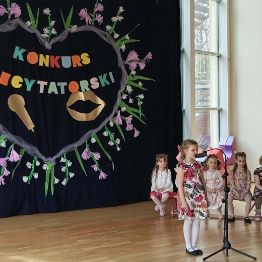 Eliminacje do konkursu recytatorskiego „Do ucha malucha”
