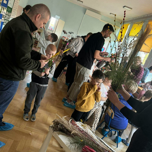 Gr Motylki: Palmy Wielkanocne – warsztaty z Rodzicami