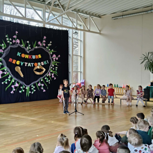 Eliminacje do konkursu recytatorskiego „Do ucha malucha”