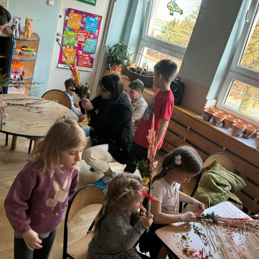 Gr Motylki: Palmy Wielkanocne – warsztaty z Rodzicami