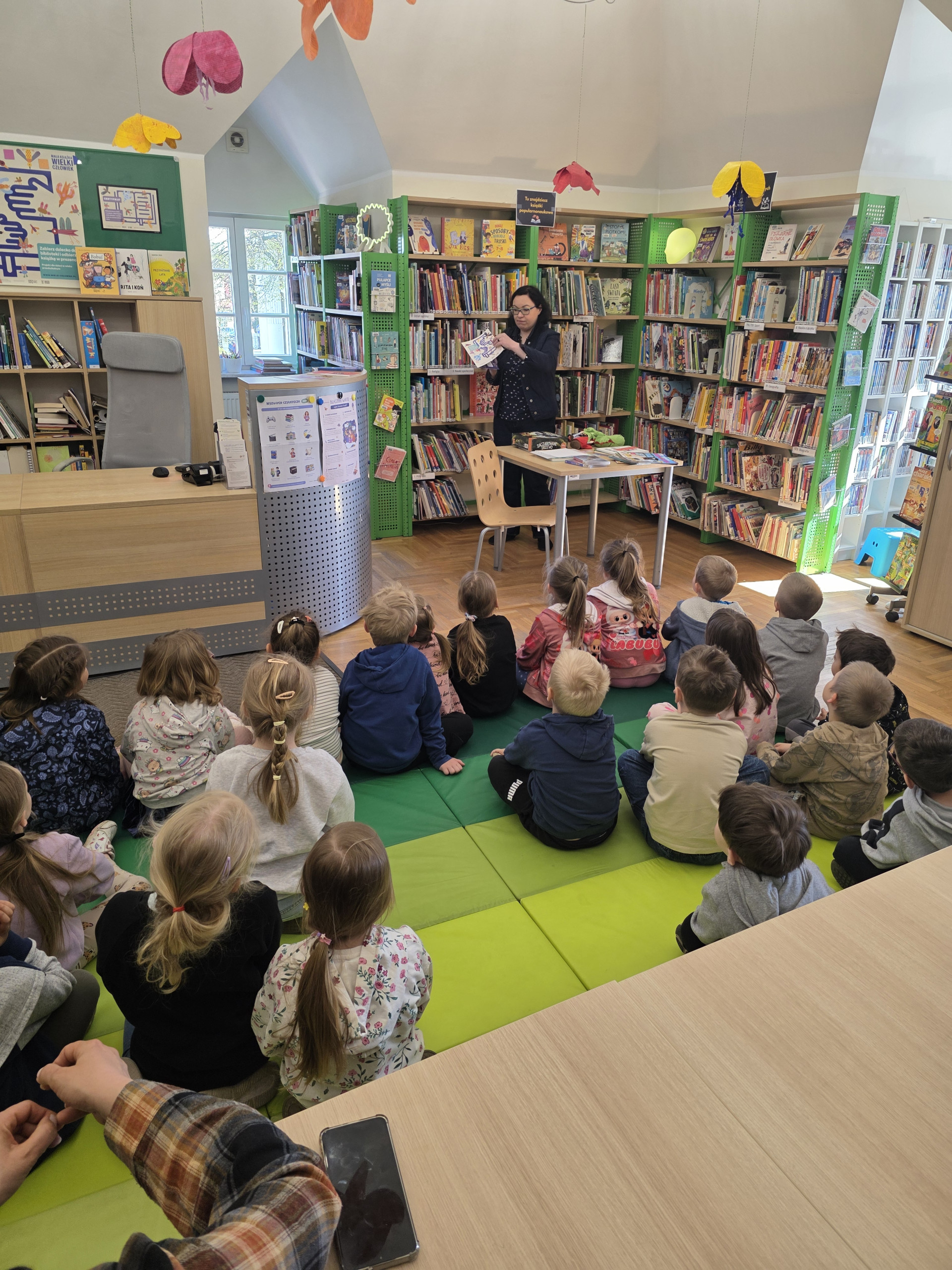 Wiewiórki w Bibliotece Gminy Nadarzyn