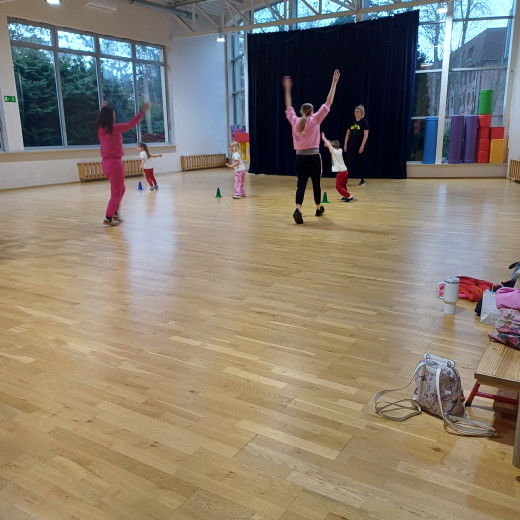 Warsztaty sportowe z rodzicami w Żabkach