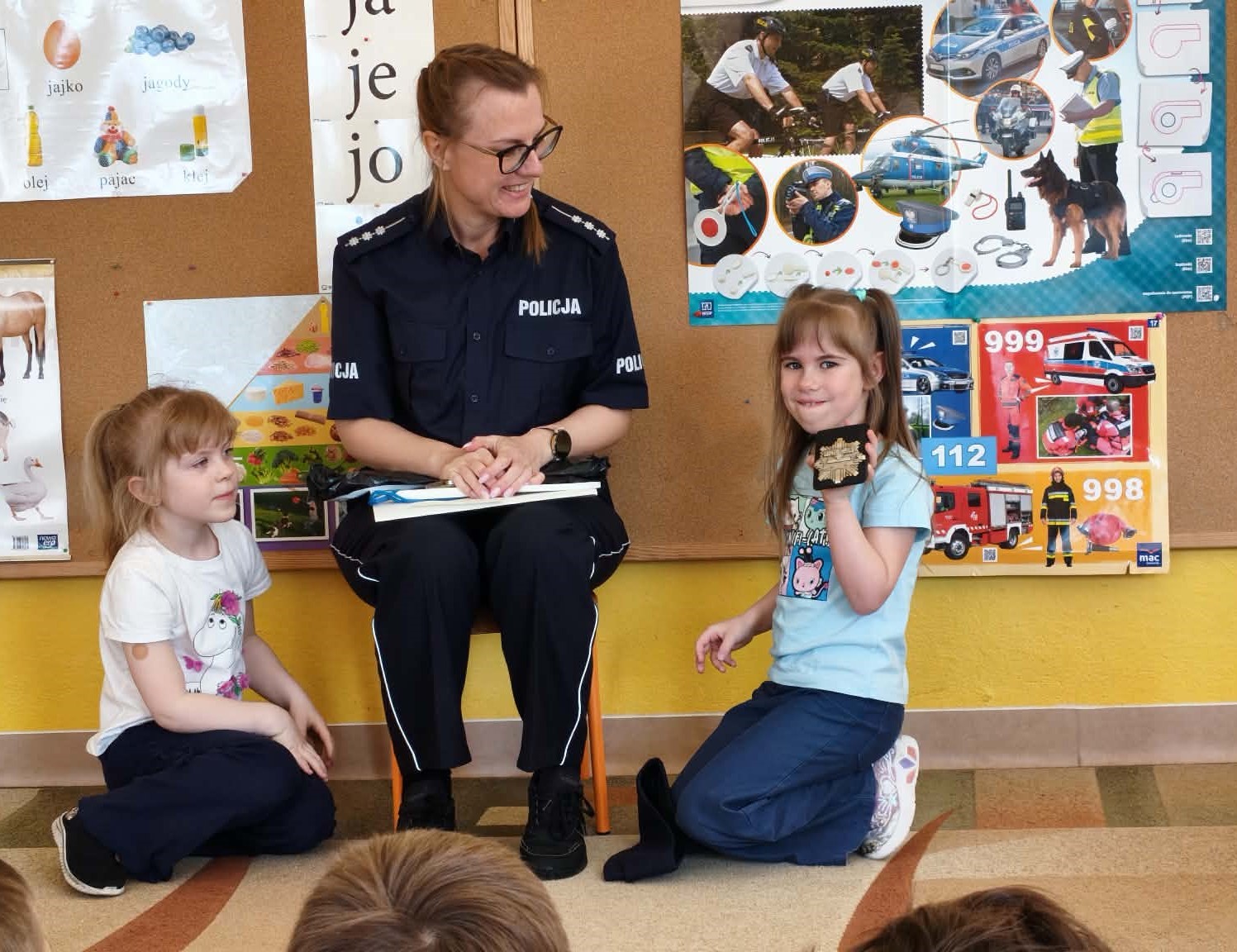 Rodzic ekspert -mama policjantka Pszczółki