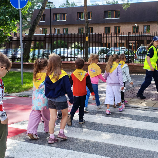 Bezpieczne wakacje – wycieczka na Posterunek Policji w Nadarzynie